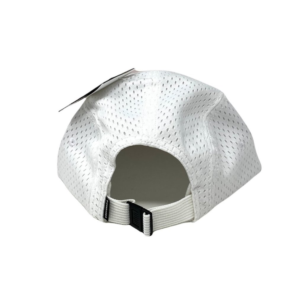 🔥HOT SALE🔥Converse Men’s 10008522-a01 Mesh Camp Cap White Blue Flat Low Brim - Picture 3 of 4